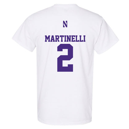 Northwestern - NCAA Men's Basketball : Nick Martinelli - Classic Shersey T-Shirt-1