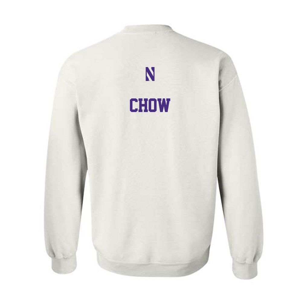 Northwestern - NCAA Women's Swimming & Diving : Isabella Chow - Classic Shersey Crewneck Sweatshirt-1