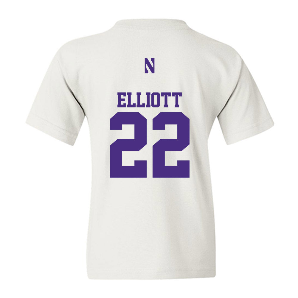 Northwestern - NCAA Women's Soccer : Olivia Elliott - Classic Shersey Youth T-Shirt-1