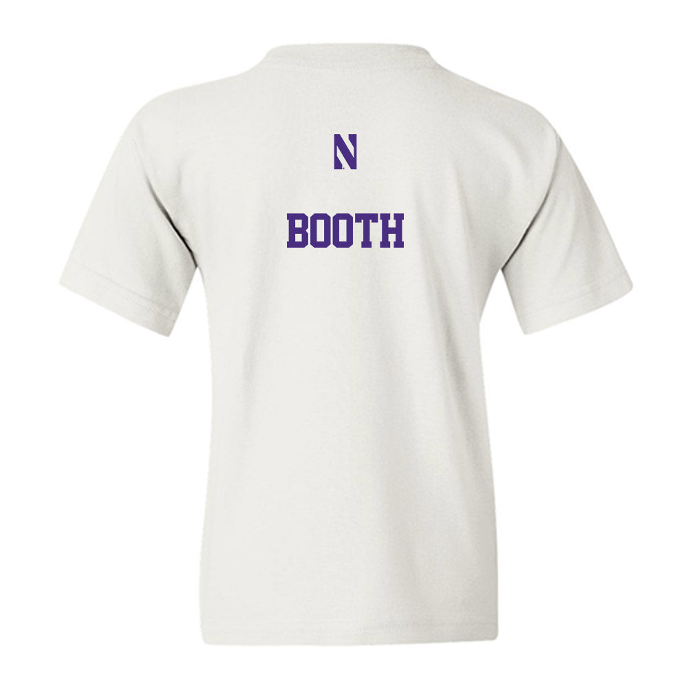 Northwestern - NCAA Wrestling : Marcell Booth - Classic Shersey Youth T-Shirt-1