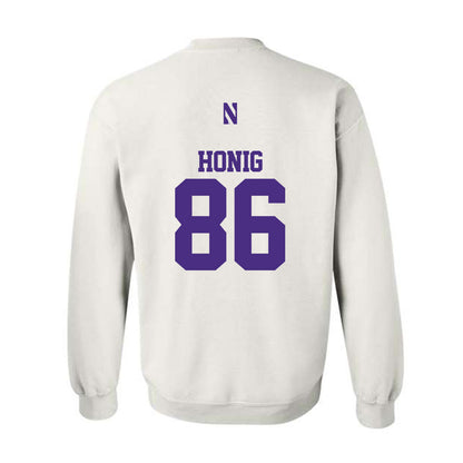 Northwestern - NCAA Football : Alexander Honig - Classic Shersey Crewneck Sweatshirt-1