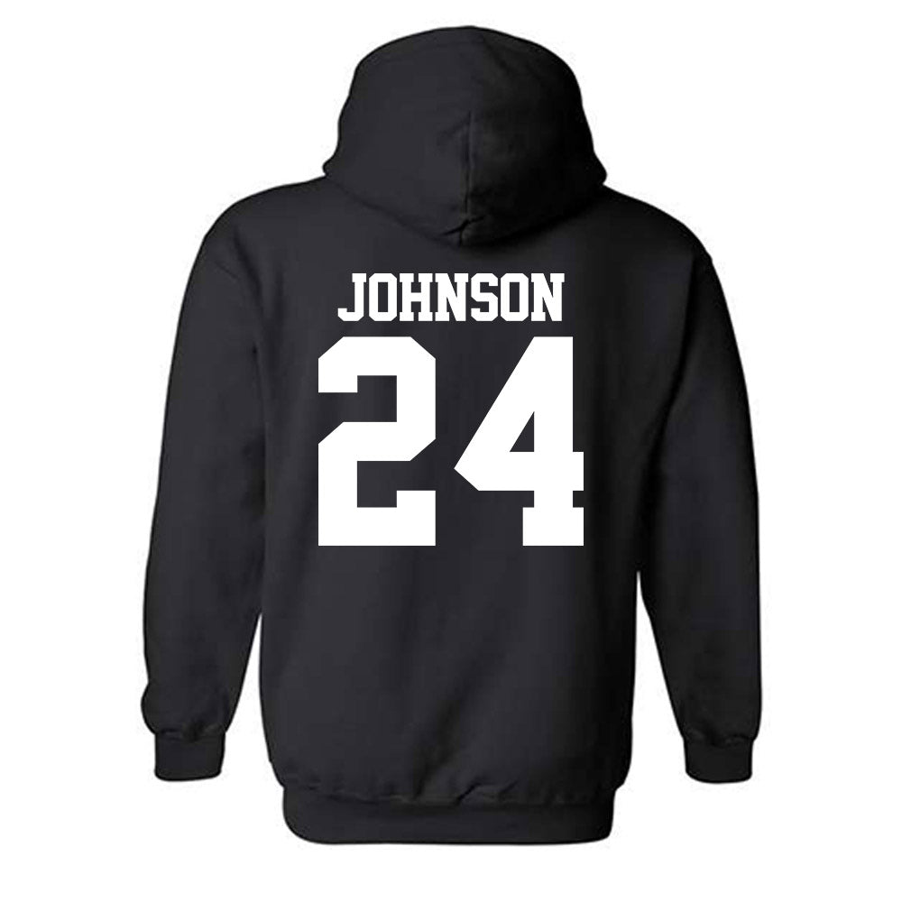 Northwestern - NCAA Football : Jamaal Johnson - Classic Shersey Hooded Sweatshirt-1