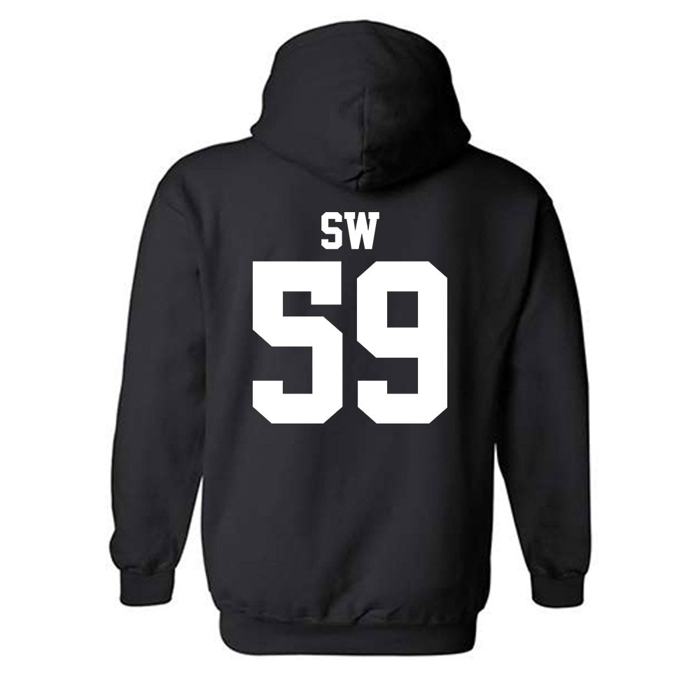 Northwestern - NCAA Football : Glory SW - Classic Shersey Hooded Sweatshirt-1