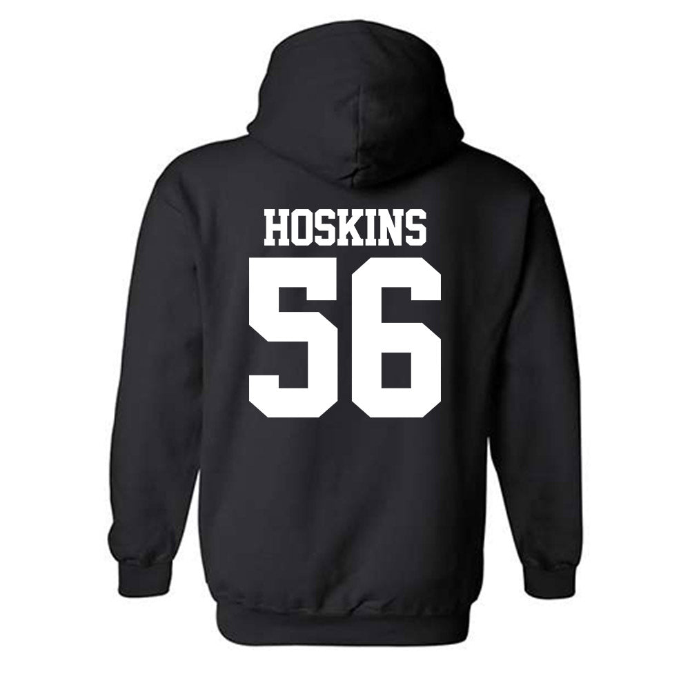 Northwestern - NCAA Football : Tre Hoskins - Classic Shersey Hooded Sweatshirt-1