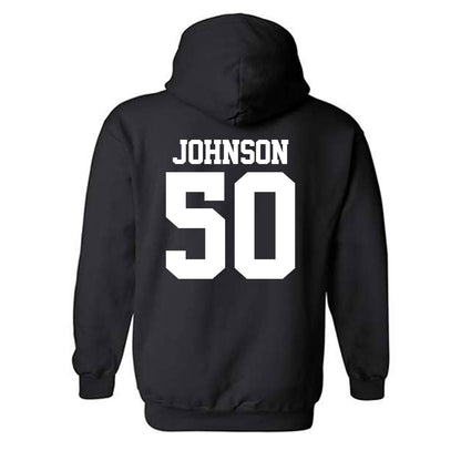 Northwestern - NCAA Football : Qayvier Johnson - Classic Shersey Hooded Sweatshirt-1