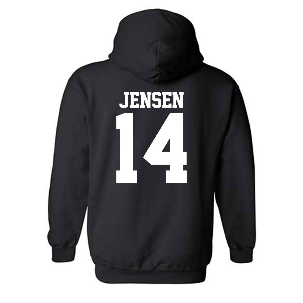Northwestern - NCAA Softball : Kylee Jensen - Classic Shersey Hooded Sweatshirt-1