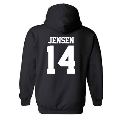 Northwestern - NCAA Softball : Kylee Jensen - Classic Shersey Hooded Sweatshirt-1