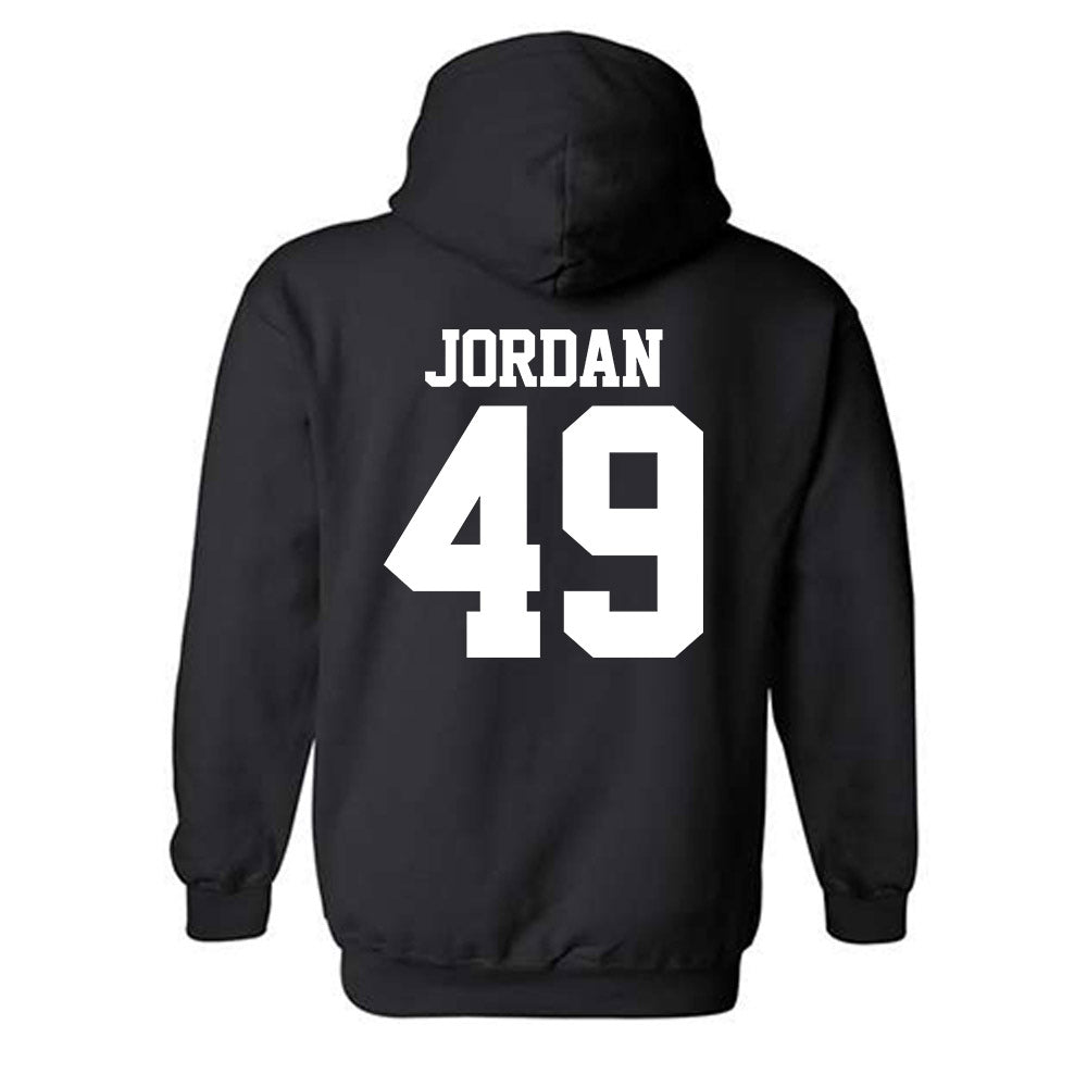 Northwestern - NCAA Football : Amare Jordan - Classic Shersey Hooded Sweatshirt-1