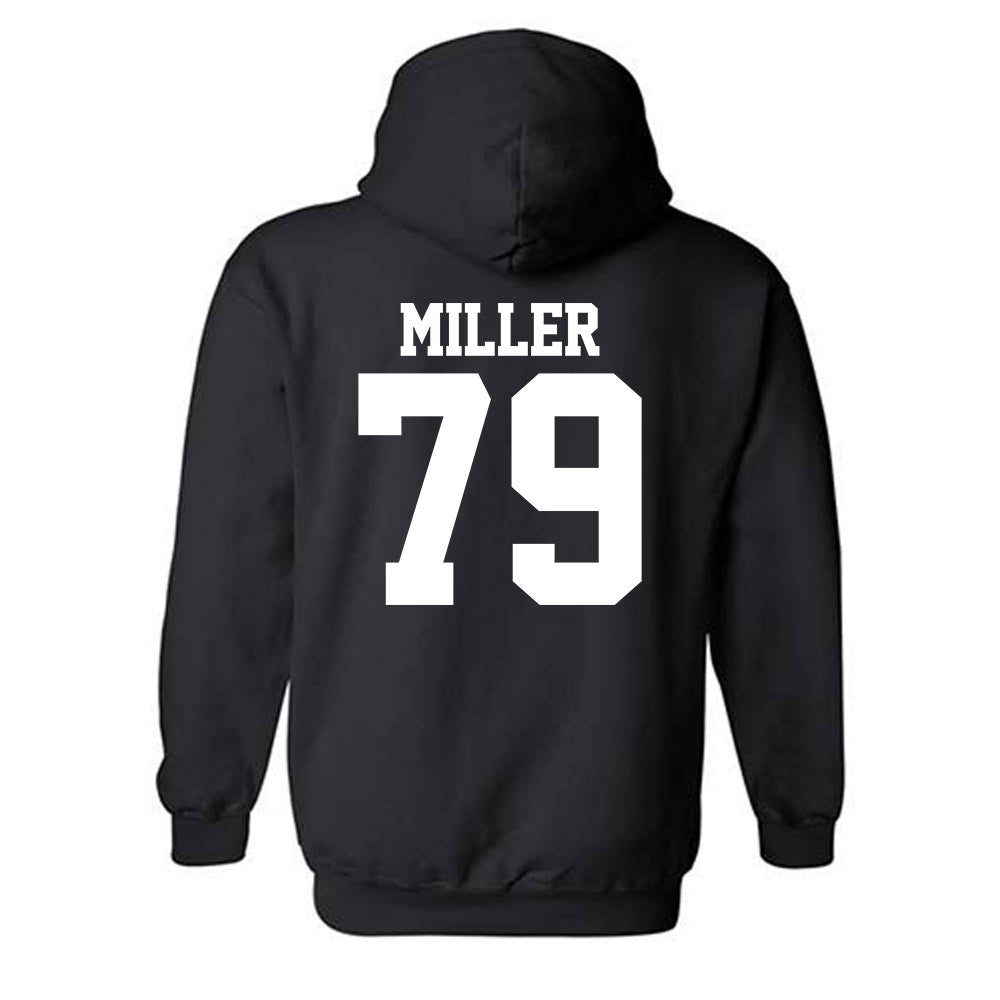 Northwestern - NCAA Football : Jacob Miller - Classic Shersey Hooded Sweatshirt-1