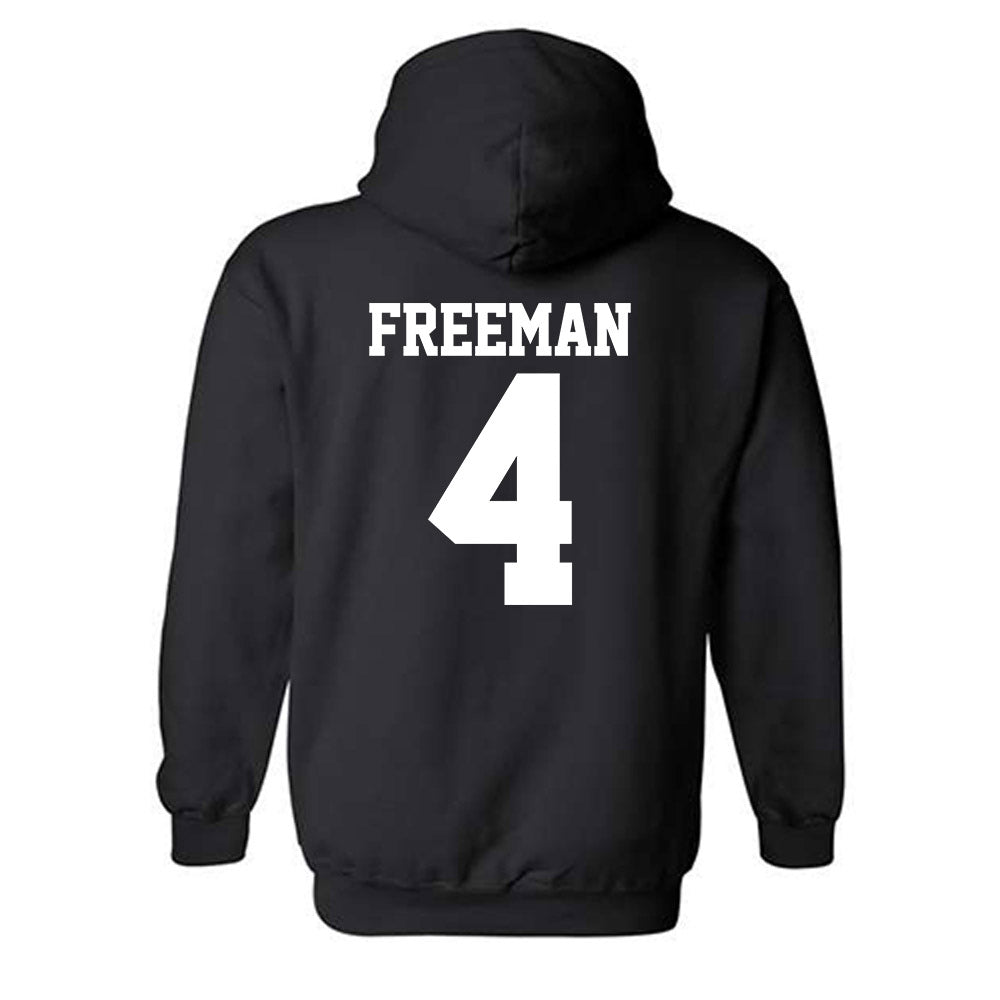 Northwestern - NCAA Women's Soccer : Camryn Freeman - Classic Shersey Hooded Sweatshirt-1