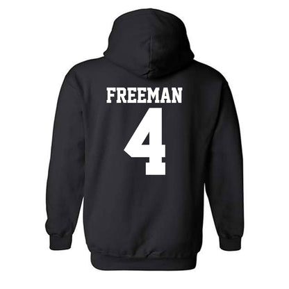 Northwestern - NCAA Women's Soccer : Camryn Freeman - Classic Shersey Hooded Sweatshirt-1