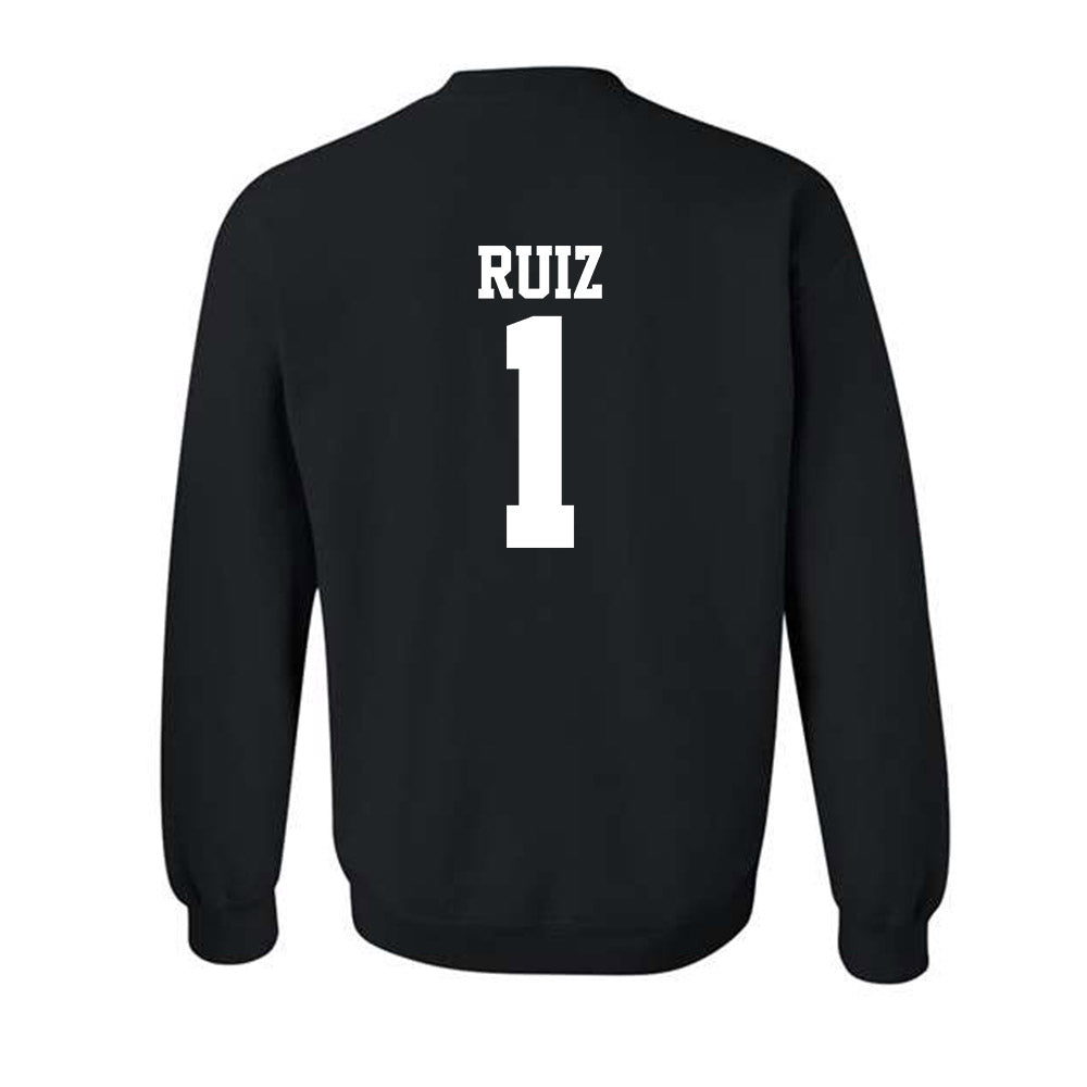 Northwestern - NCAA Baseball : Noah Ruiz - Classic Shersey Crewneck Sweatshirt-1