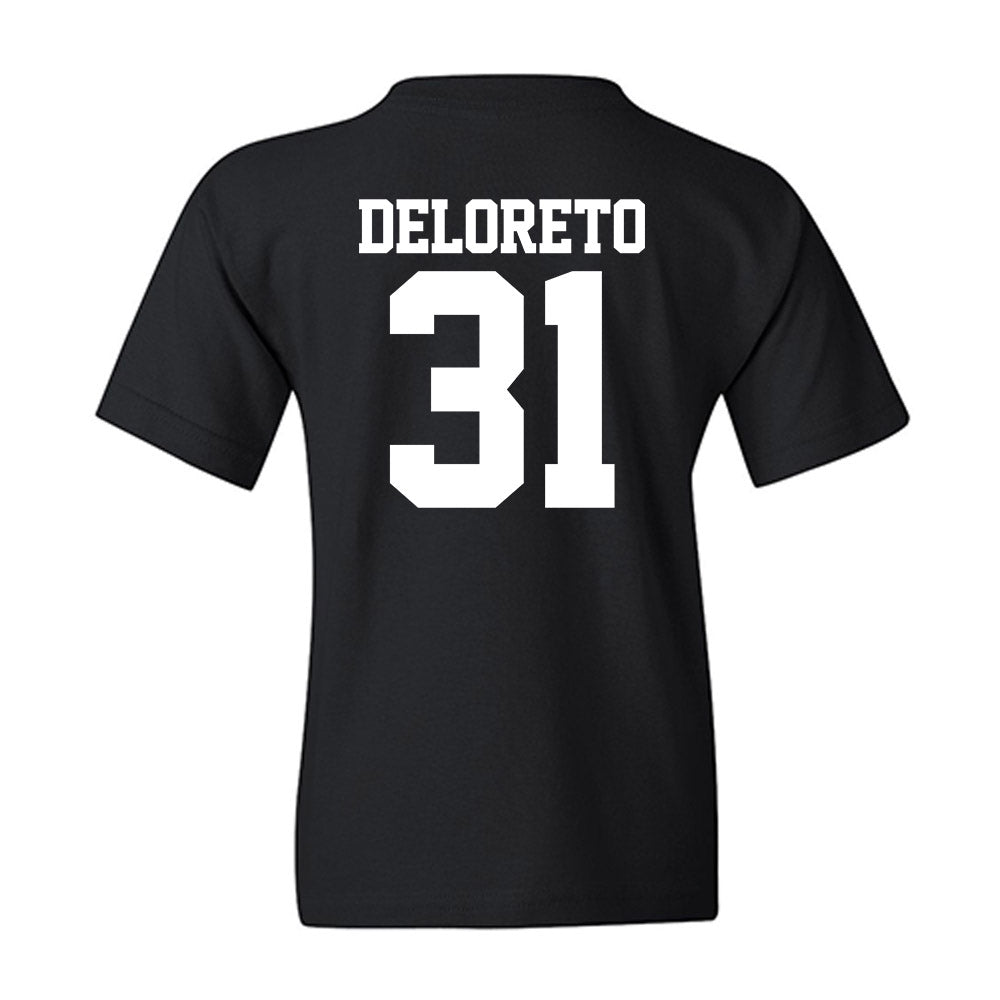 Northwestern - NCAA Baseball : Dominic DeLoreto - Classic Shersey Youth T-Shirt-1