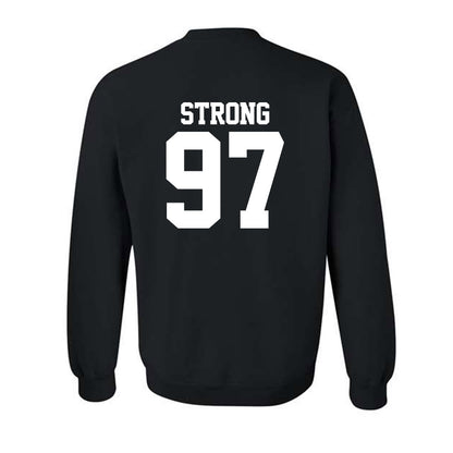 Northwestern - NCAA Football : Braxton Strong - Classic Shersey Crewneck Sweatshirt-1