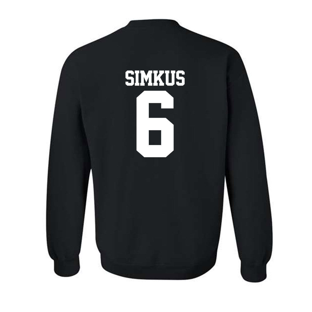 Northwestern - NCAA Women's Volleyball : Bella Simkus - Classic Shersey Crewneck Sweatshirt-1