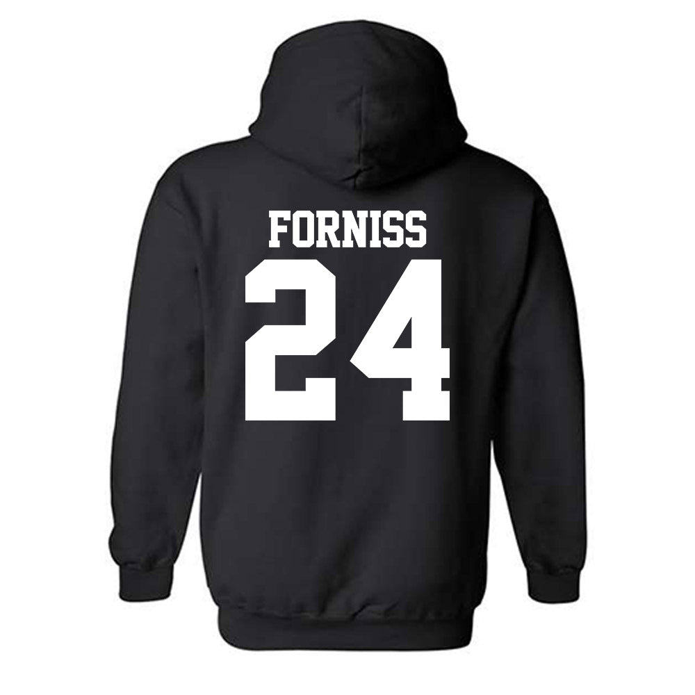 Northwestern - NCAA Baseball : Christian Forniss - Classic Shersey Hooded Sweatshirt-1