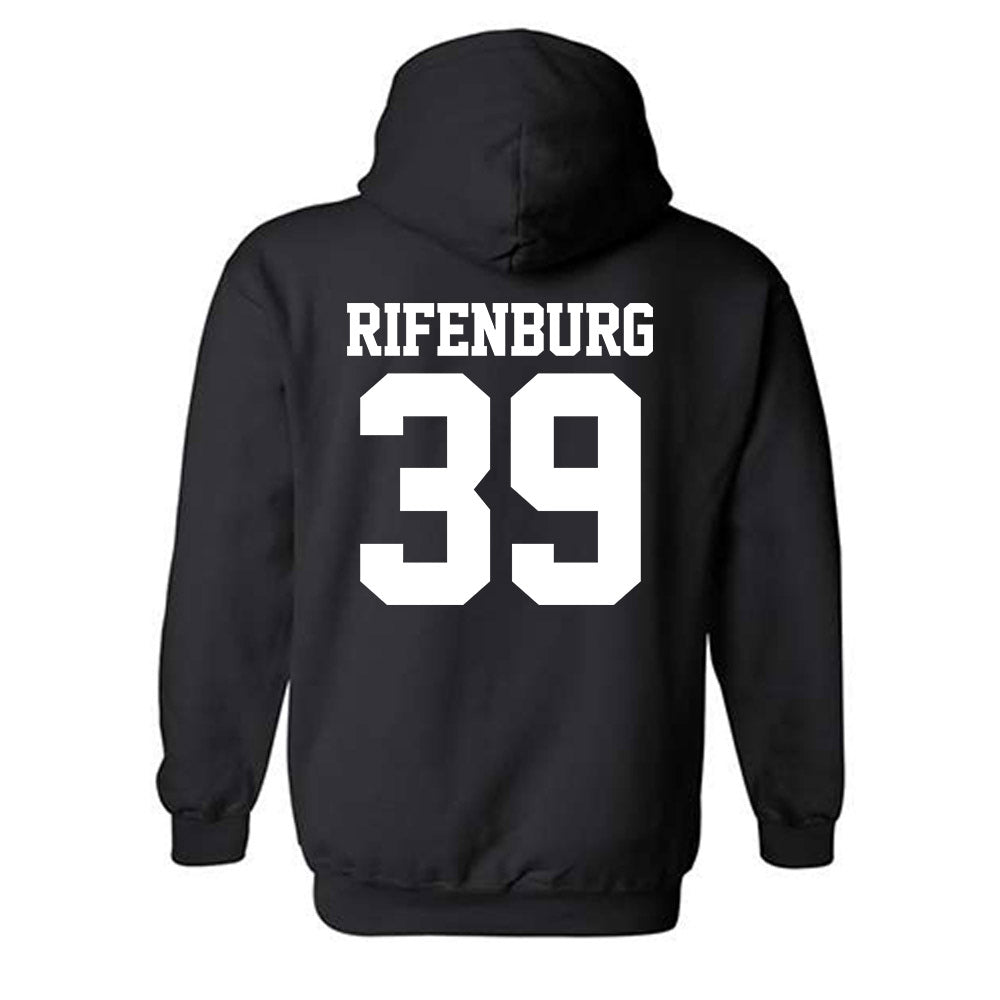 Northwestern - NCAA Baseball : Jake Rifenburg - Classic Shersey Hooded Sweatshirt-1
