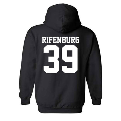 Northwestern - NCAA Baseball : Jake Rifenburg - Classic Shersey Hooded Sweatshirt-1