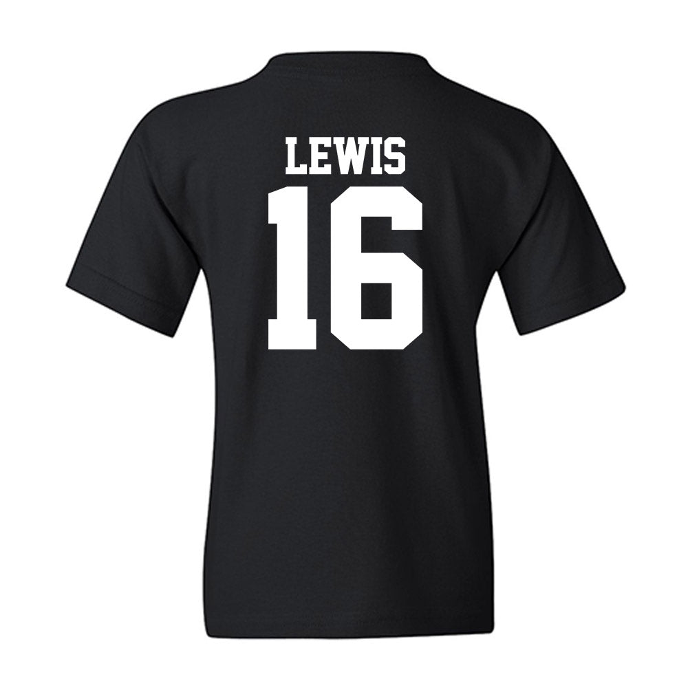Northwestern - NCAA Football : J.J. Lewis - Classic Shersey Youth T-Shirt-1