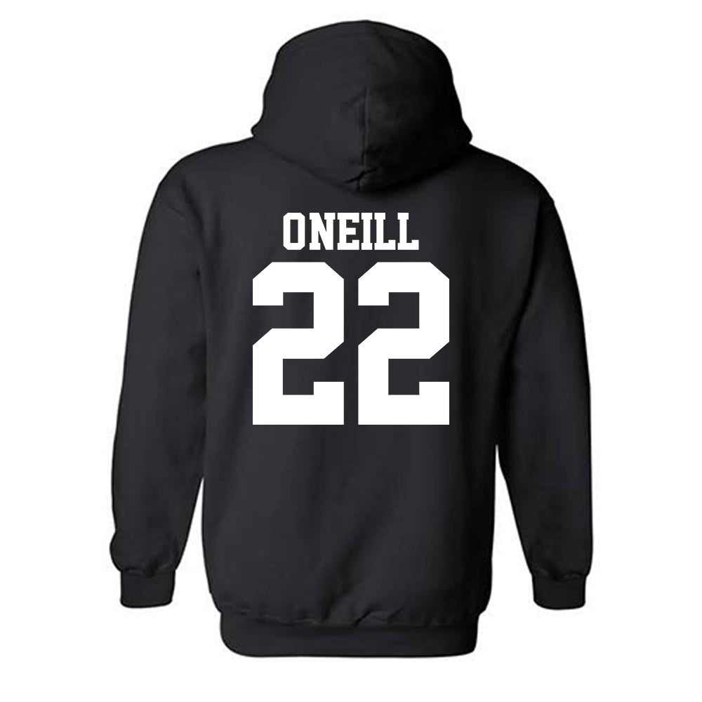 Northwestern - NCAA Men's Soccer : Aidan O'Neill - Classic Shersey Hooded Sweatshirt-1