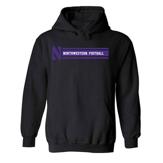 Northwestern - NCAA Football : Nate Dawson - Classic Shersey Hooded Sweatshirt-0
