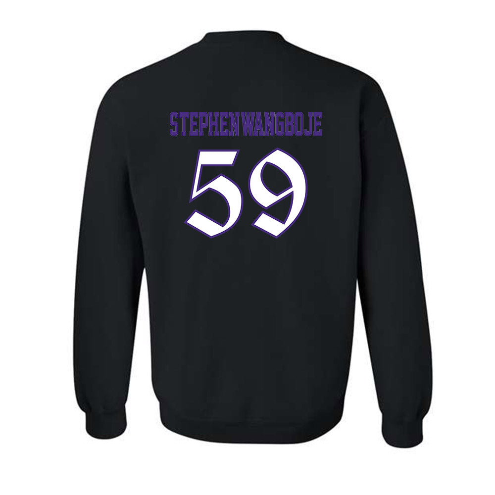 Northwestern - NCAA Football : Glory Stephen-Wangboje - Crewneck Sweatshirt-1