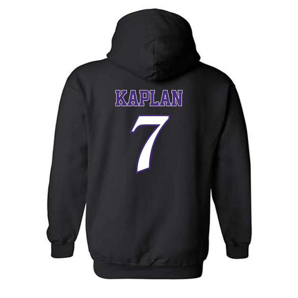 Northwestern - NCAA Baseball : Marty Kaplan - Hooded Sweatshirt-1