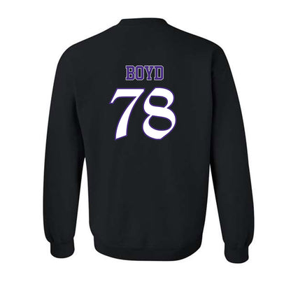 Northwestern - NCAA Football : Trey Boyd - Crewneck Sweatshirt-1