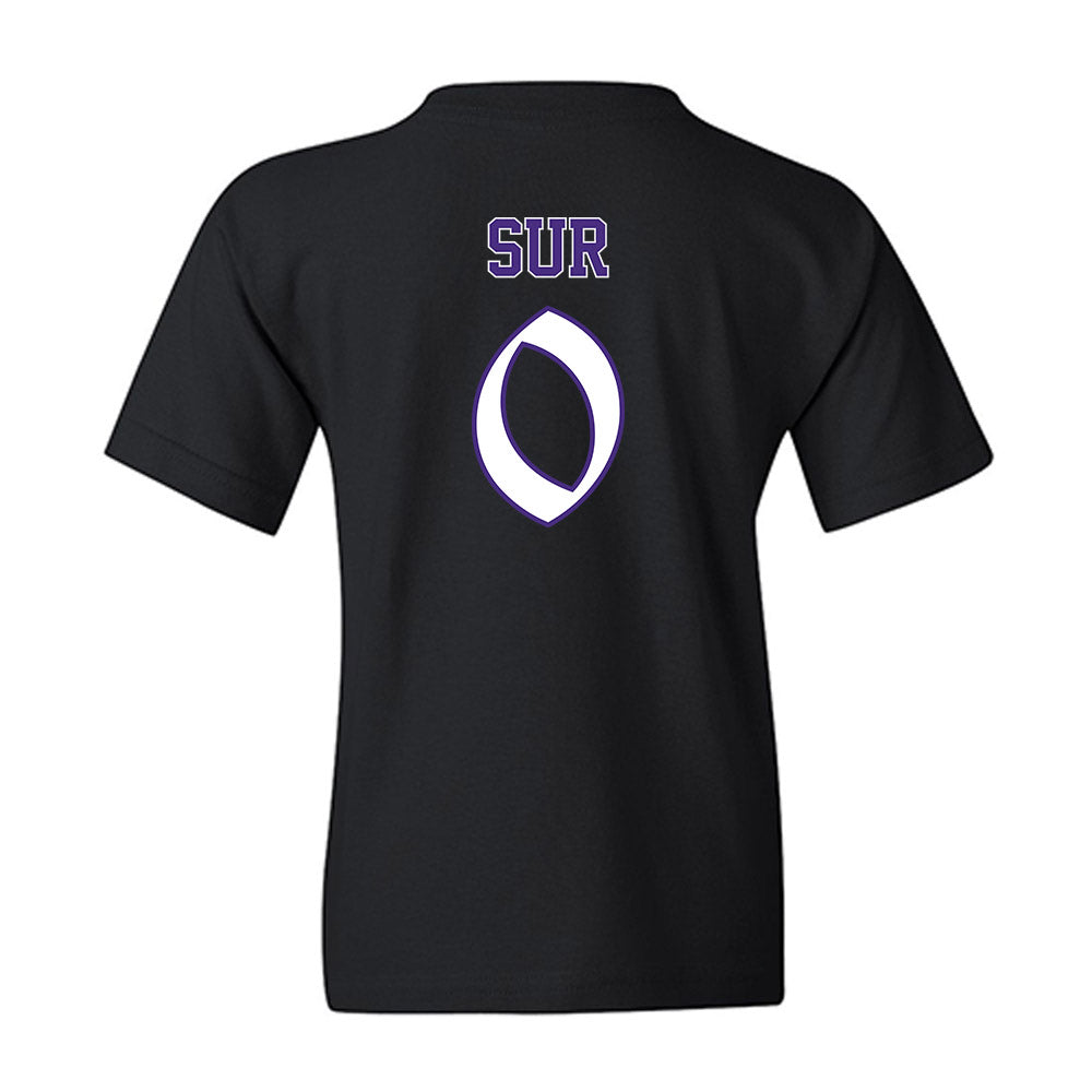 Northwestern - NCAA Football : Noah Sur - Youth T-Shirt-1
