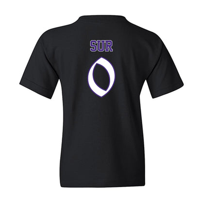 Northwestern - NCAA Football : Noah Sur - Youth T-Shirt-1