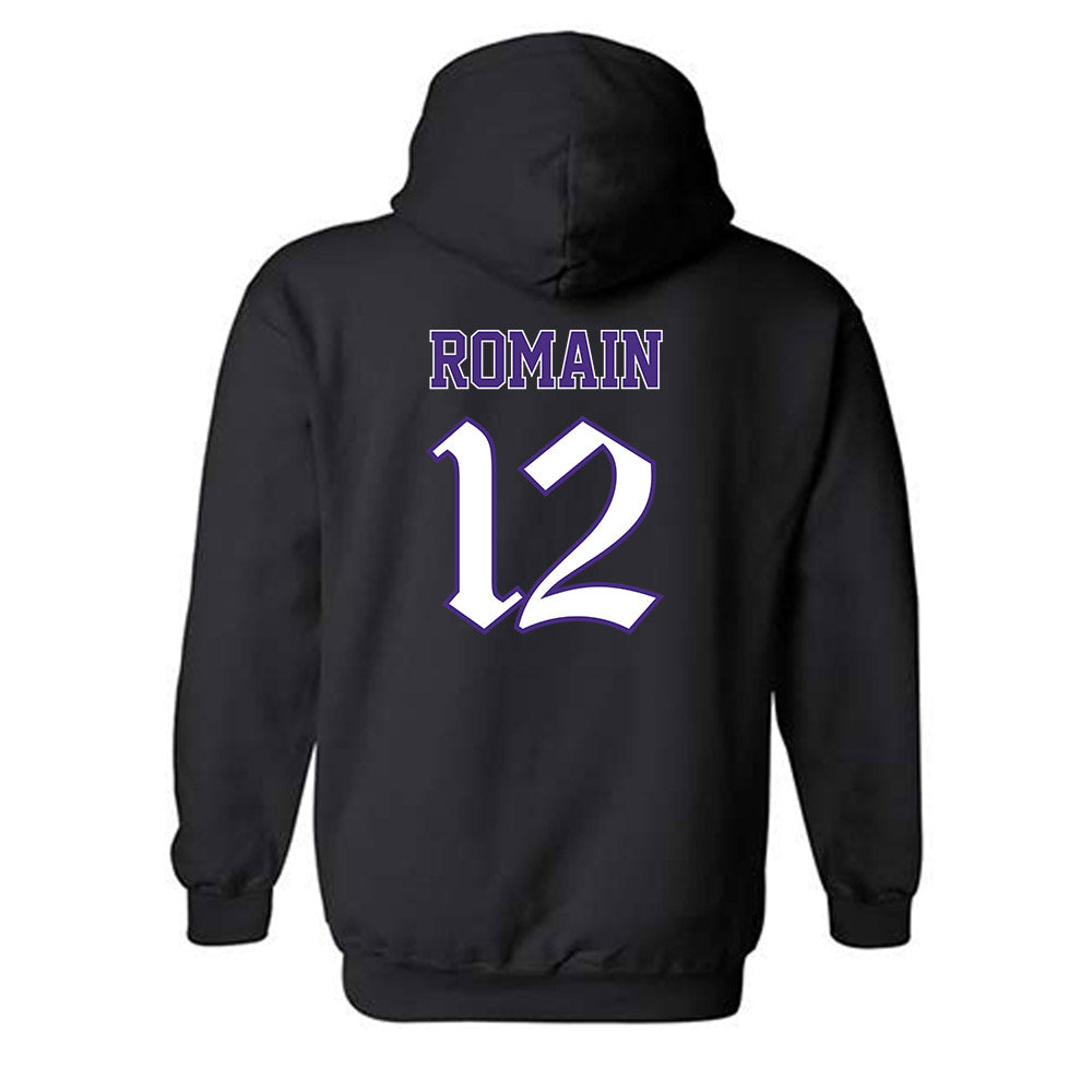 Northwestern - NCAA Football : Marcus Romain - Hooded Sweatshirt-1