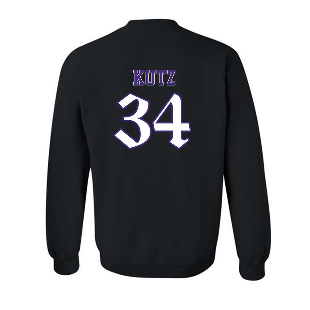 Northwestern - NCAA Baseball : Charlie Kutz - Crewneck Sweatshirt-1