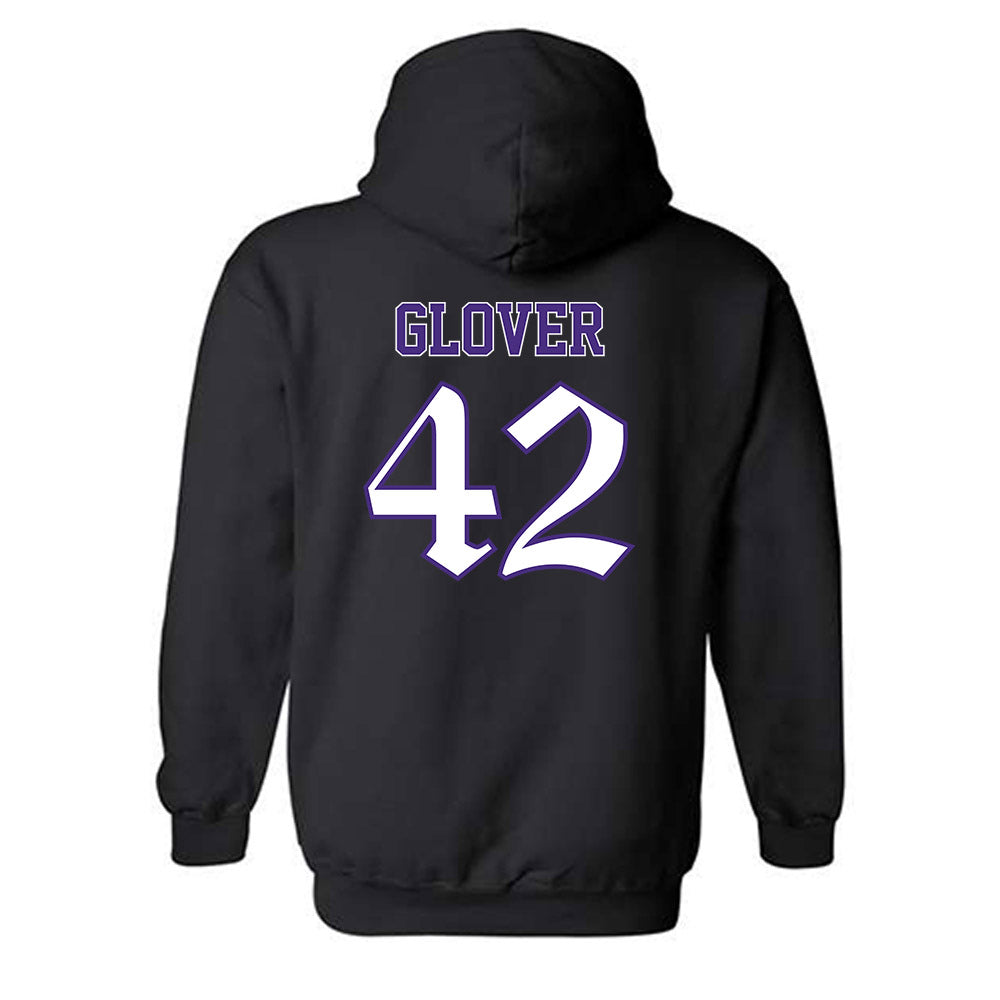 Northwestern - NCAA Football : Nigel Glover - Hooded Sweatshirt-1