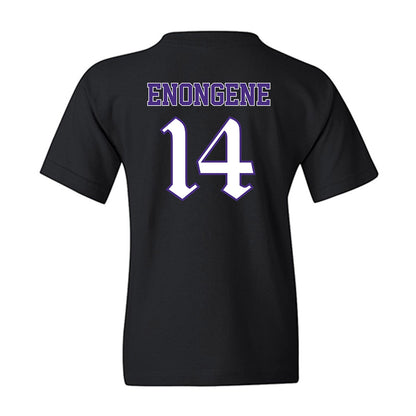 Northwestern - NCAA Football : Dube Enongene - Youth T-Shirt-1