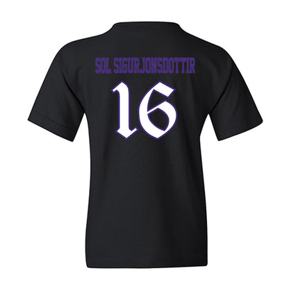Northwestern - NCAA Women's Soccer : Selma Sol Sigurjonsdottir - Youth T-Shirt-1
