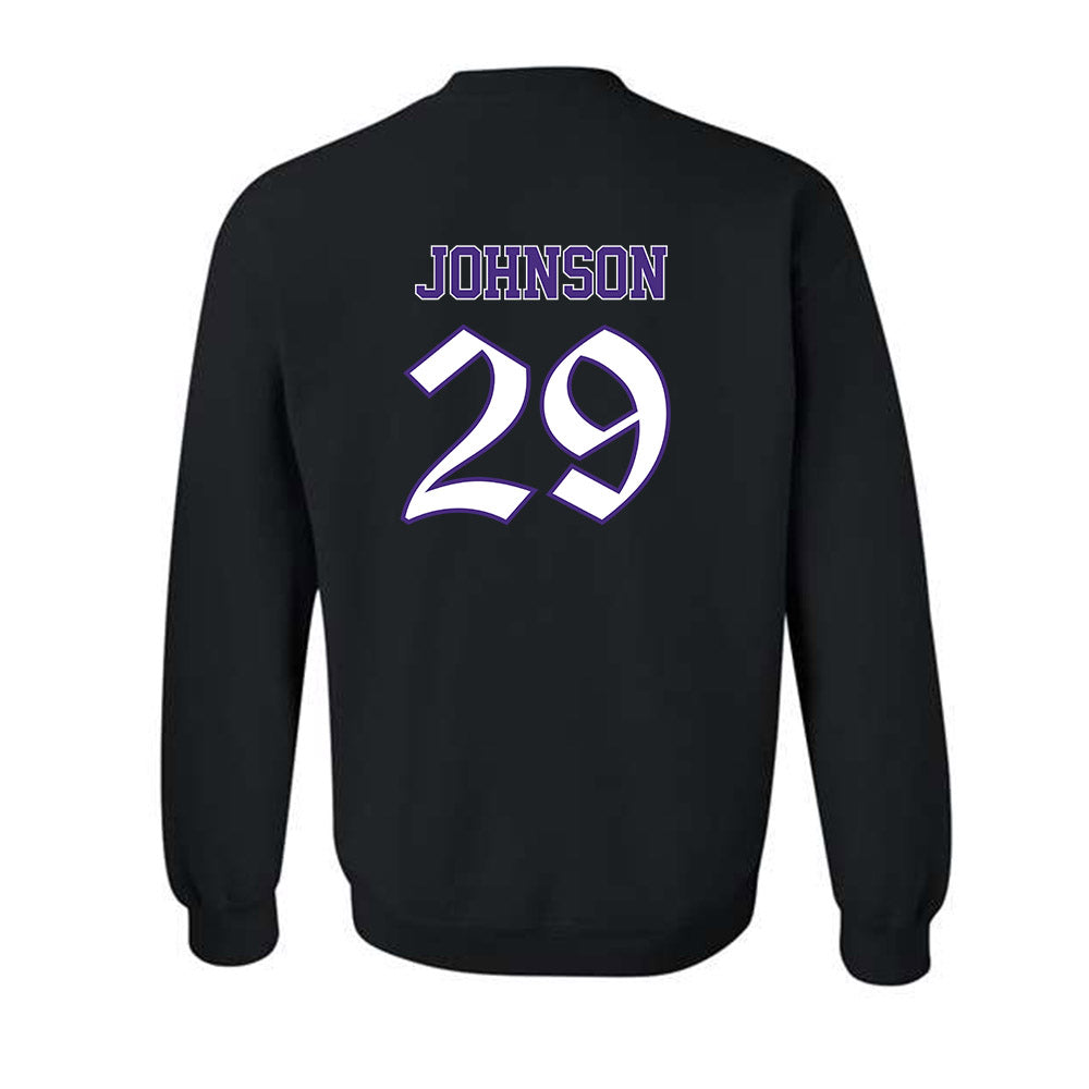 Northwestern - NCAA Football : Qayvier Johnson - Crewneck Sweatshirt-1