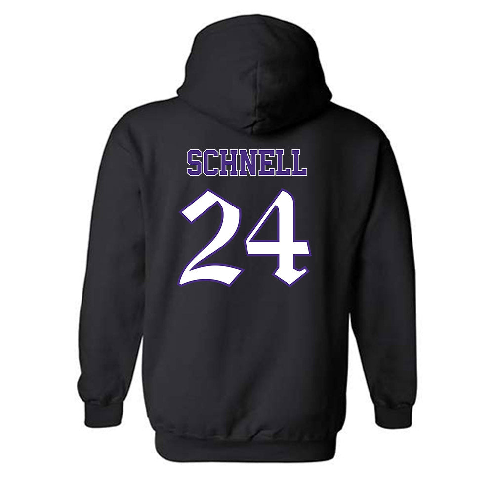 Northwestern - NCAA Women's Volleyball : Cate Schnell - Hooded Sweatshirt-1