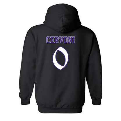 Northwestern - NCAA Men's Soccer : Gino Cervoni - Hooded Sweatshirt-1