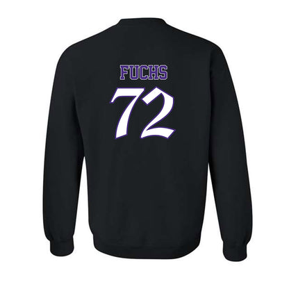 Northwestern - NCAA Football : Jack Fuchs - Crewneck Sweatshirt-1