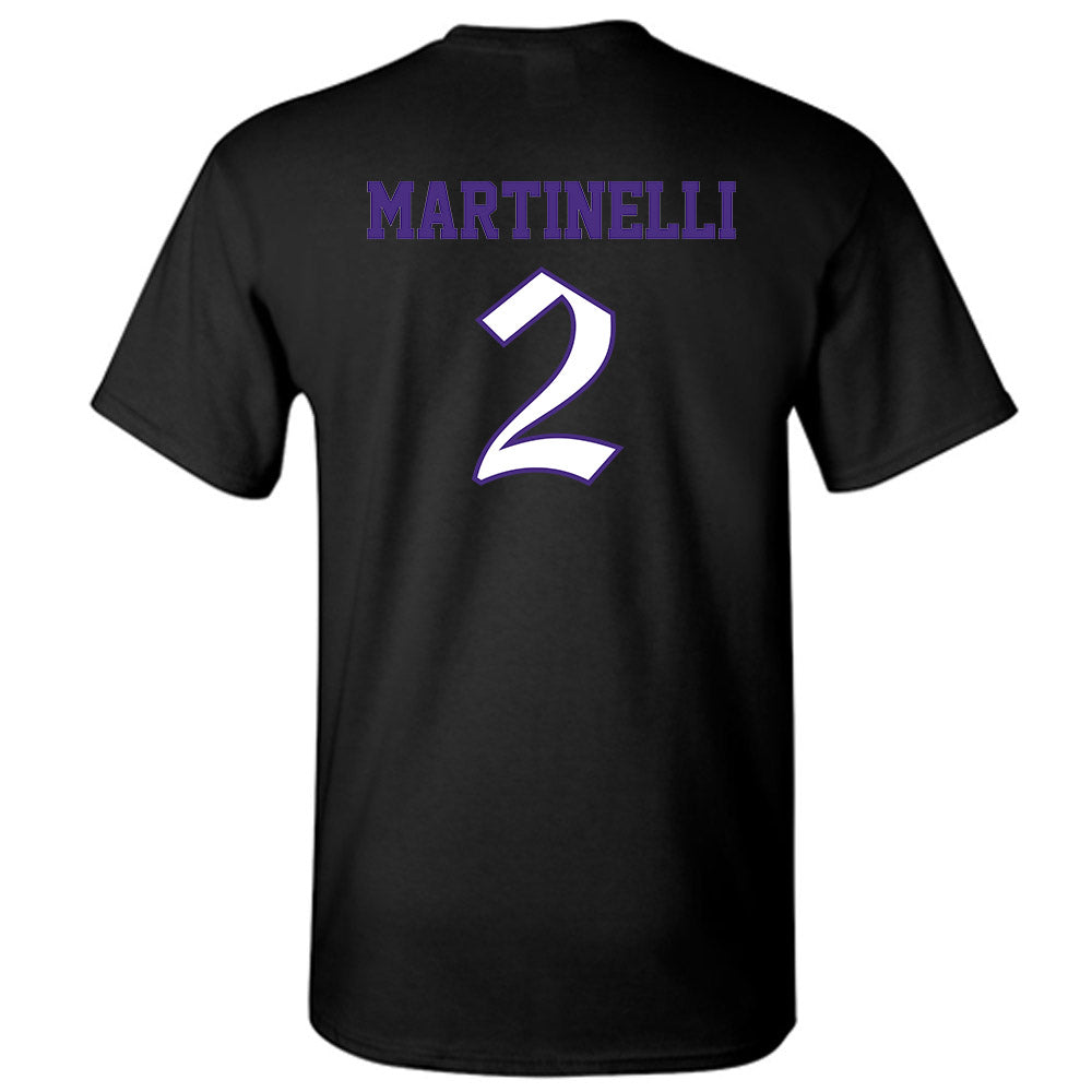 Northwestern - NCAA Men's Basketball : Nick Martinelli - T-Shirt-1