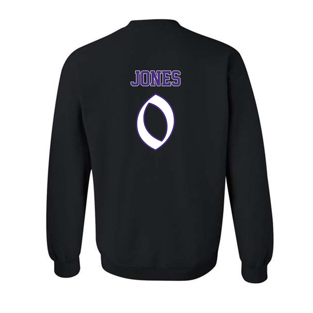 Northwestern - NCAA Football : Alijah Jones - Crewneck Sweatshirt-1
