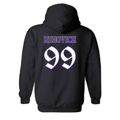 Northwestern - NCAA Football : Troy Regovich - Hooded Sweatshirt-1