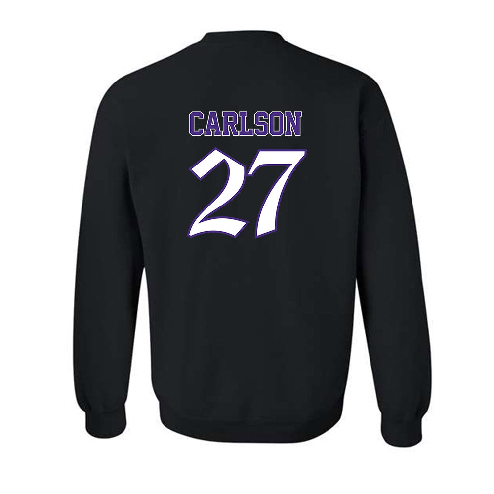 Northwestern - NCAA Baseball : Zach Carlson - Crewneck Sweatshirt-1