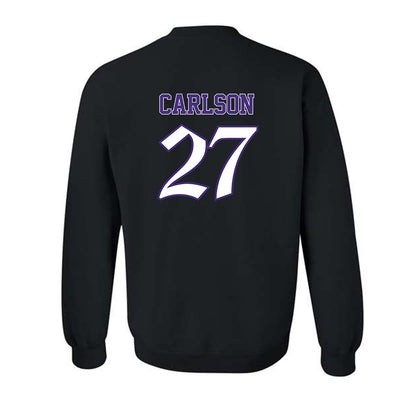 Northwestern - NCAA Baseball : Zach Carlson - Crewneck Sweatshirt-1