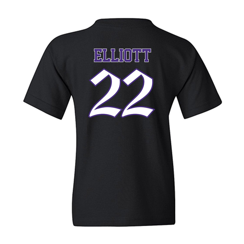 Northwestern - NCAA Women's Soccer : Olivia Elliott - Youth T-Shirt-1