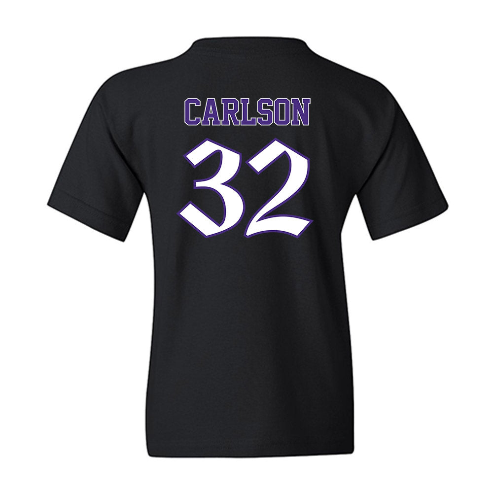Northwestern - NCAA Women's Lacrosse : Liz Carlson - Youth T-Shirt-1