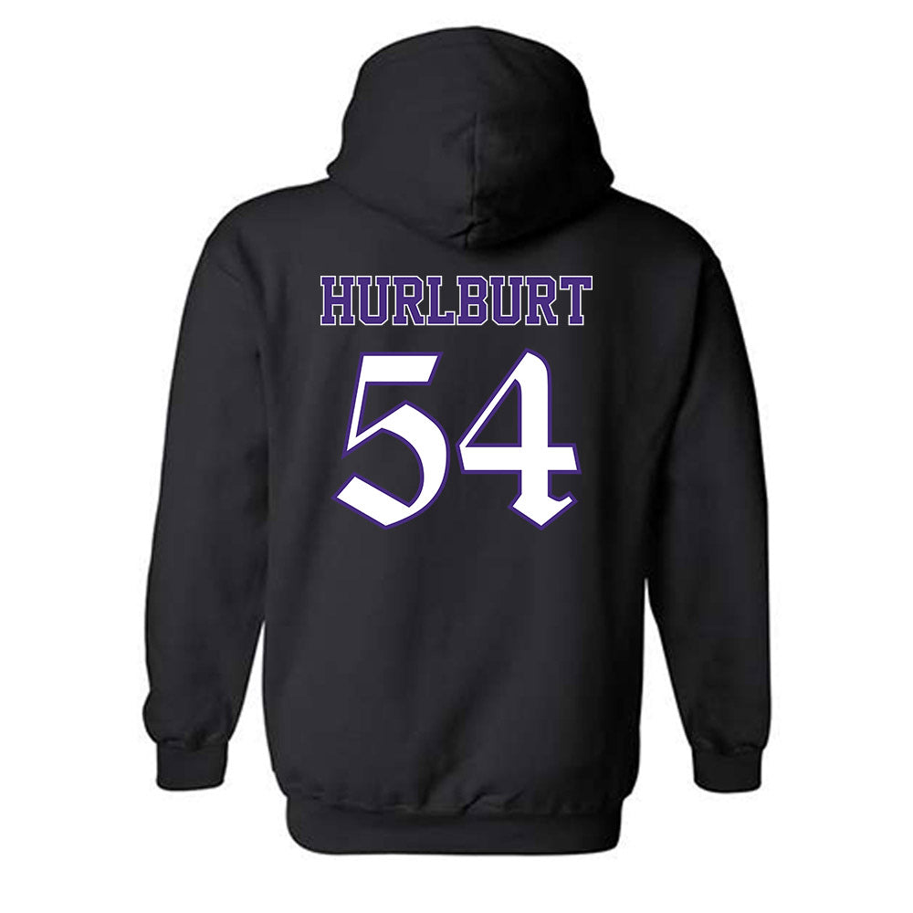 Northwestern - NCAA Men's Basketball : Gus Hurlburt - Hooded Sweatshirt-1