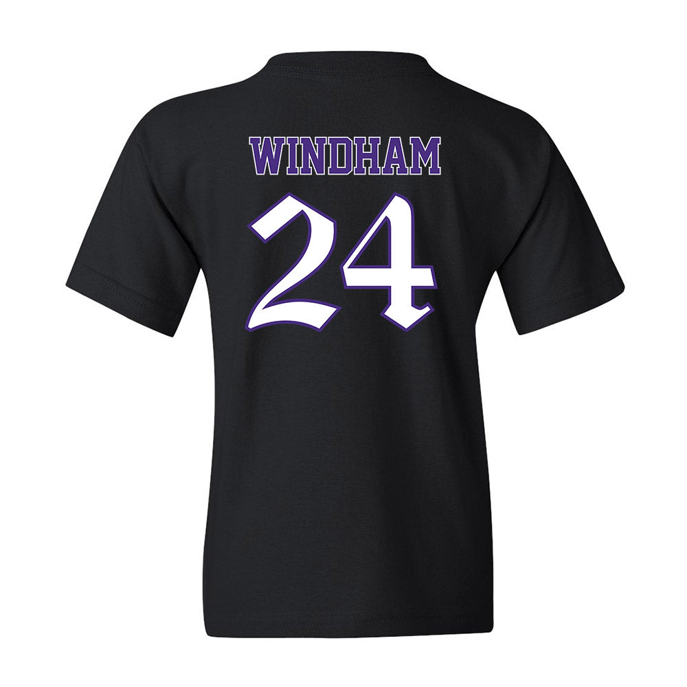 Northwestern - NCAA Men's Basketball : KJ Windham - Youth T-Shirt