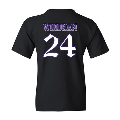 Northwestern - NCAA Men's Basketball : KJ Windham - Youth T-Shirt