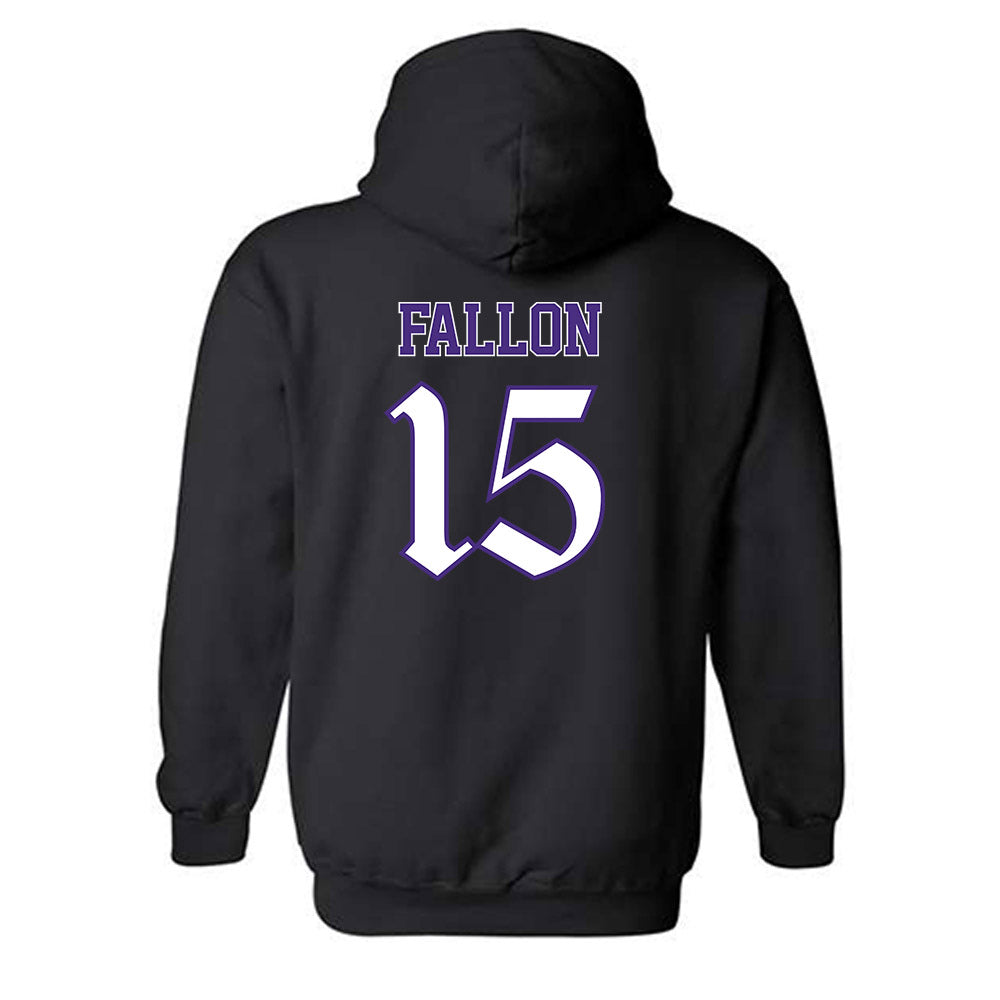 Northwestern - NCAA Women's Soccer : Alex Fallon - Hooded Sweatshirt-1